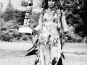 Matthias Joe (Chief Joe Capilano) with Totem Pole, circa 1930