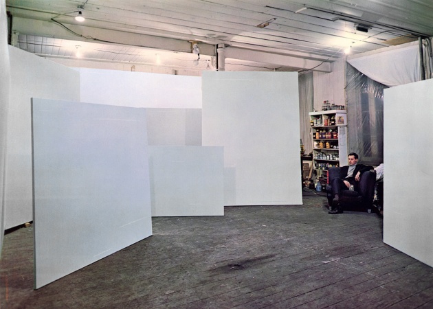 Yves Gaucher in his Studio, 1969