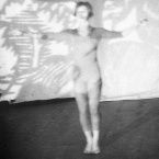 Jack Dale, Dancer Heather McCallum performing at the Motion Studio, 1967