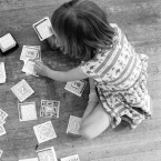 Carole Itter, Children Playing Cards, Series of 3 photographs, 1976