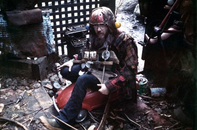 Al Neil in Buffalo Man Costume, 1972