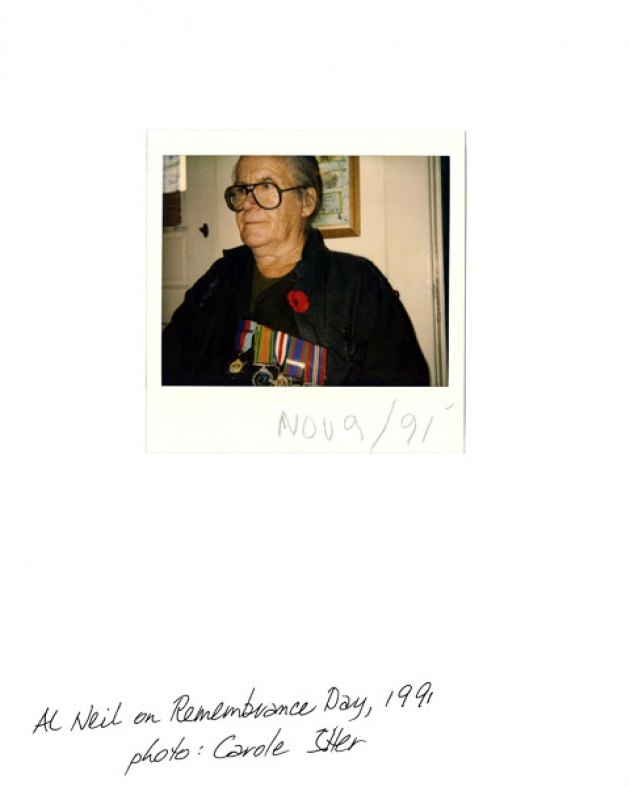 Al Neil on Rememberance Day, 1991