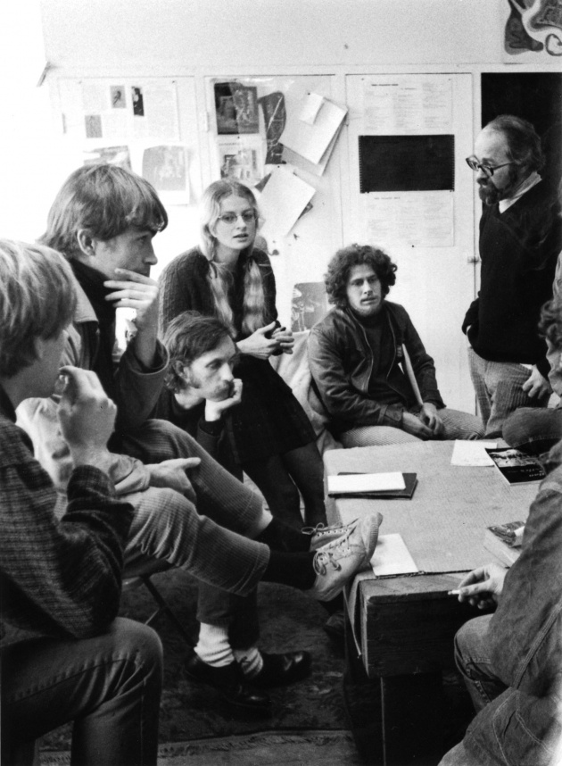Michael de Courcy, Meeting at Intermedia on Beatty Street, 1968