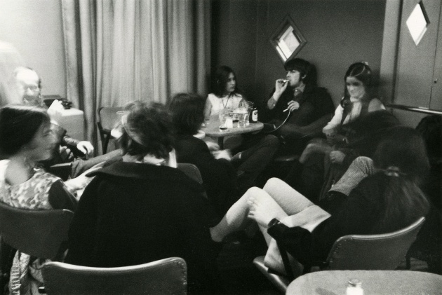 Michael de Courcy, Intermedia meeting at the Alcazar Pub, 1968