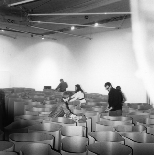 Michael de Courcy, James Barber Installation at Intermedia Nights, 1968