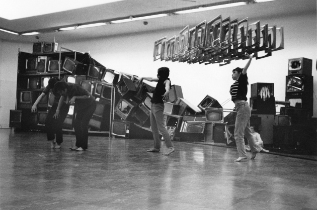 Michael de Courcy, The Co. rehearal at the Vancouver Art Gallery, 1969