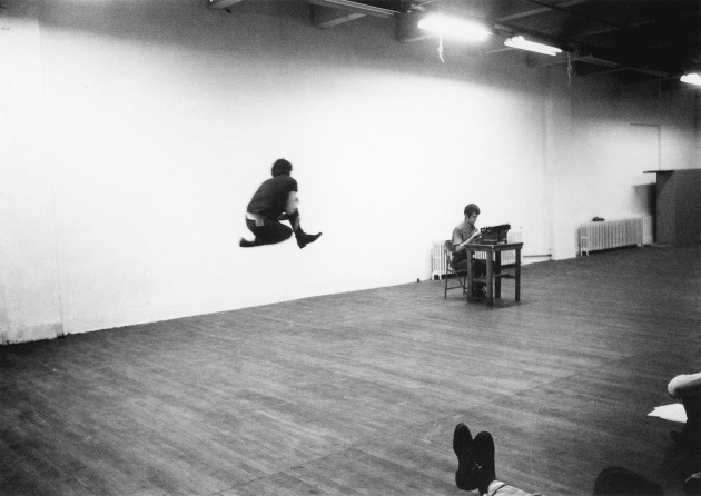 Michael de Courcy, Steve Paxton workshop at Intermedia, 1969