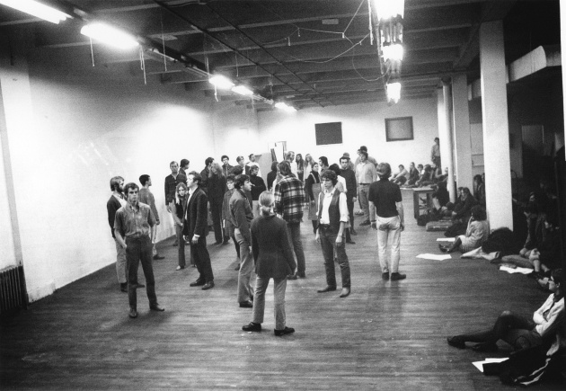 Michael de Courcy, Steve Paxton workshop at Intermedia, 1969