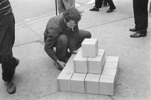 Michael de Courcy, Boxes on Pender, 1969