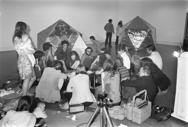 Intermedia Project Meeting at the Dome Show, 1970