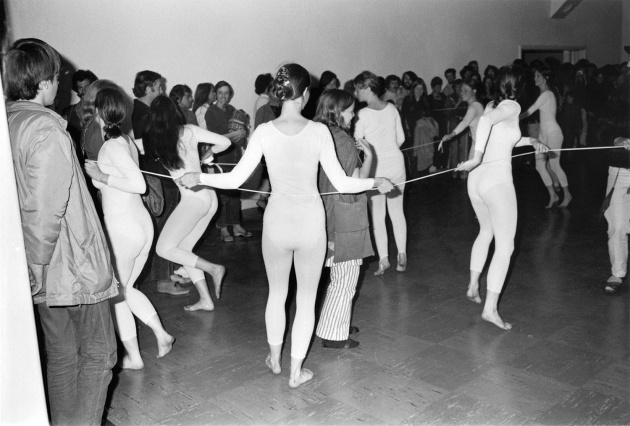 Michael de Courcy, "Dance Loops" at the Dome Show, 1970
