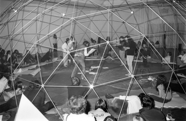 Michael de Courcy, Poetry play at the Dome Show, 1970