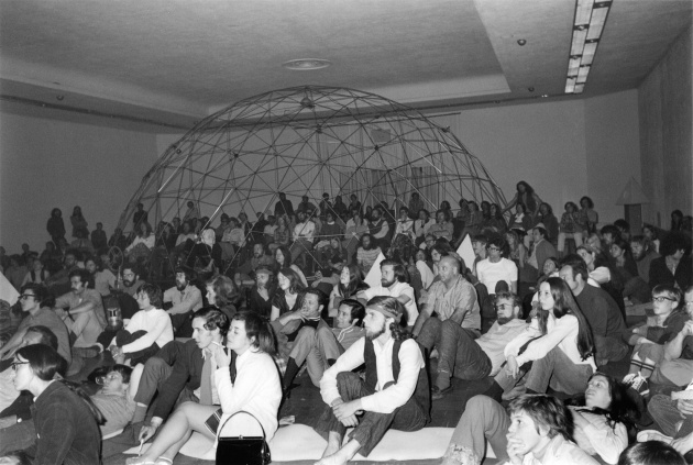 Michael de Courcy, Film screening at the Dome Show, 1968