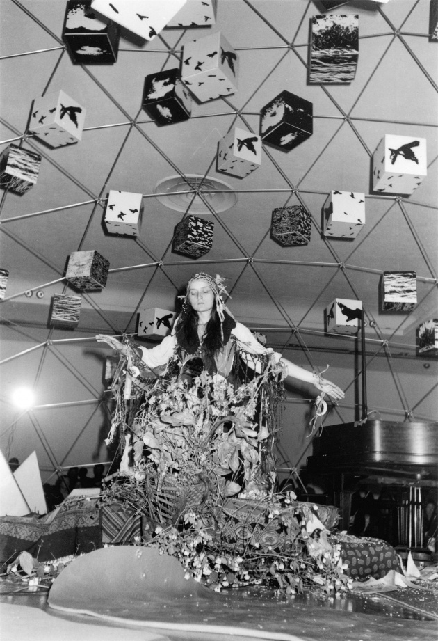 Michael de Courcy, Al Neil Trio performing at the Dome Show, 1970