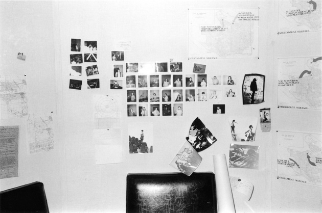Michael de Courcy, Polaroids of Dome Show participants in the Documentation Room, 1970