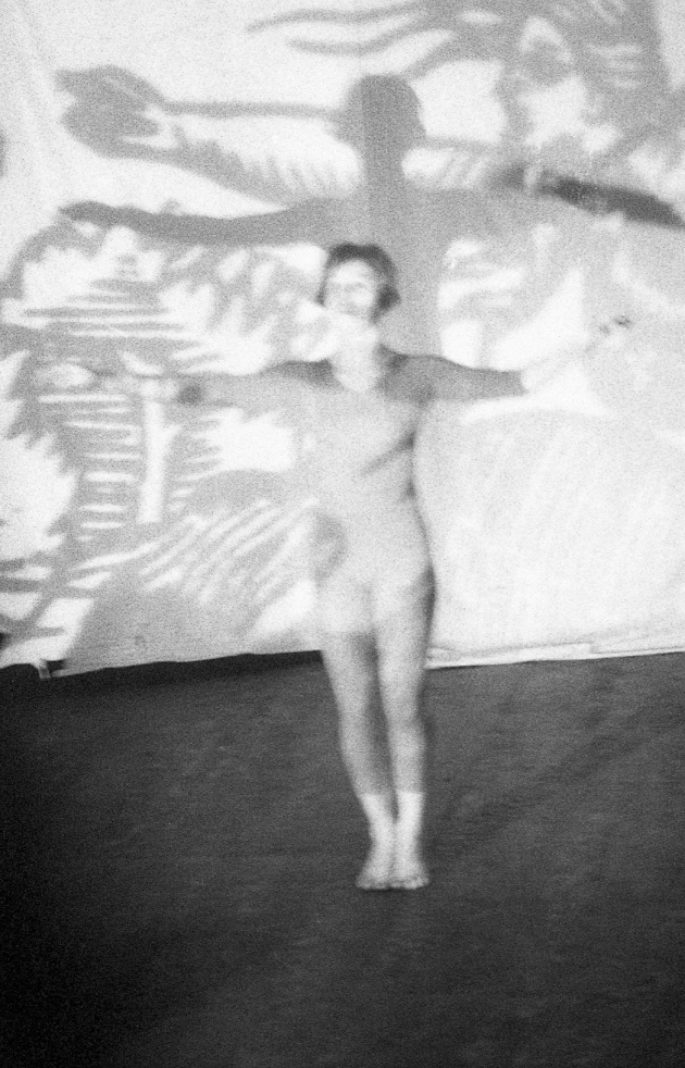 Jack Dale, Dancer Heather McCallum performing at the Motion Studio, 1967