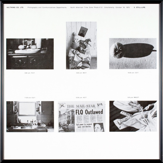 N.E. Thing Co., North American Time Zone Photo-VSI-Simultaneity, October 19, 1970