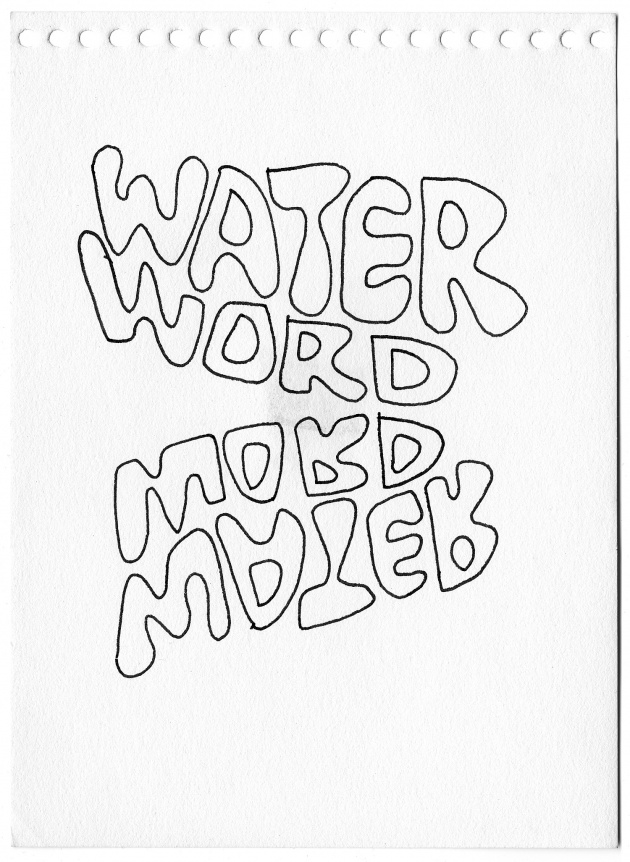 Carole Itter, Word Work, Series of 19 drawings, c. 1966 - 69