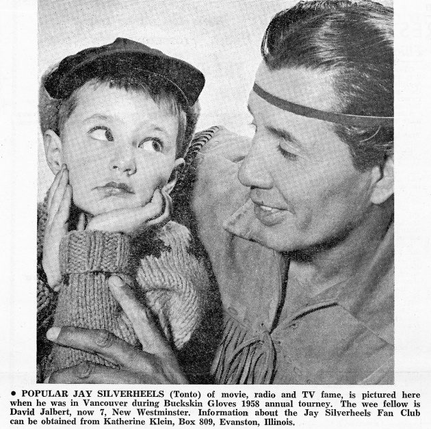 Popular Jay Silverheels, Native Voice, December 1960 (page 8) 