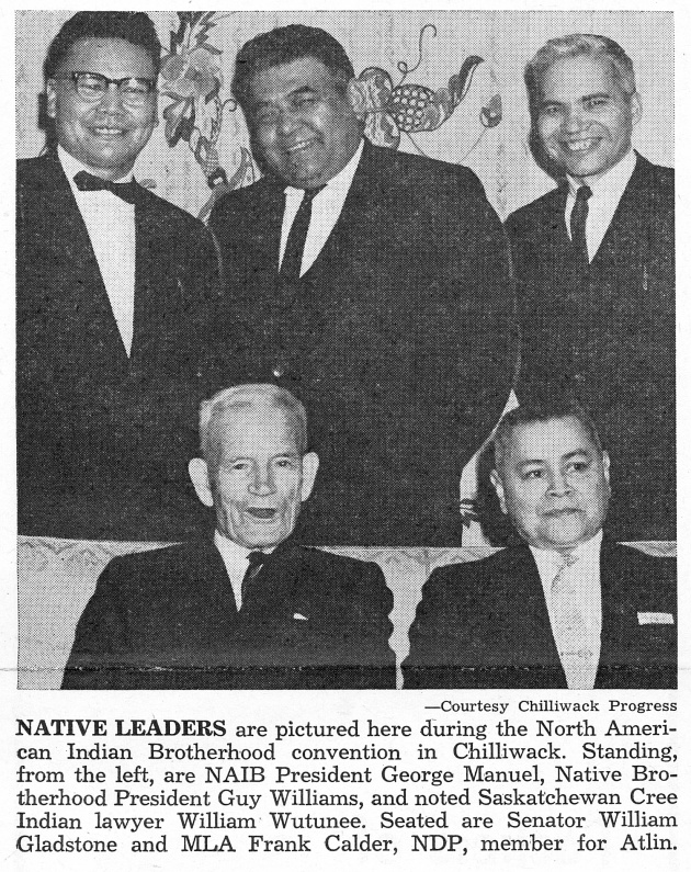 Indian Cultural Society Holds Vancouver Fete, Native Voice, April 1963 (page 1) 