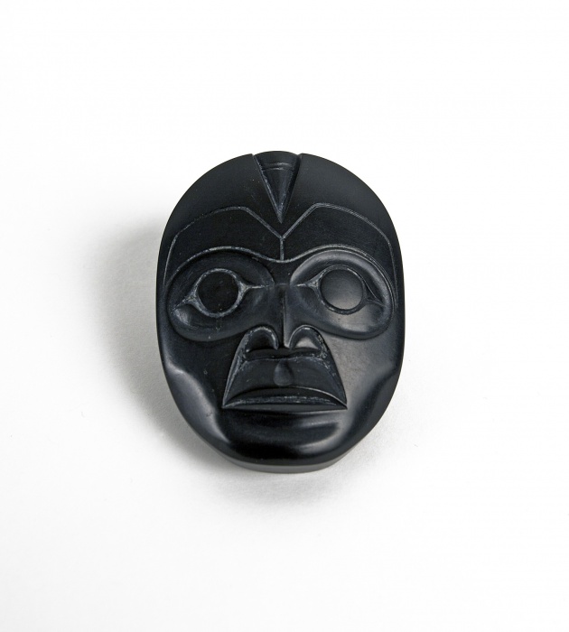 Pat McGuire, Face Carving, 1970