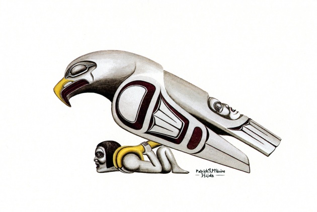 Pat McGuire, Haida Eagle, 1979