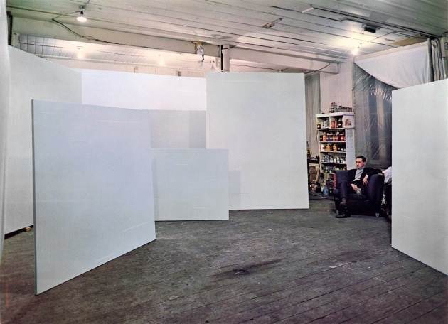 Yves Gaucher in his Studio, 1969