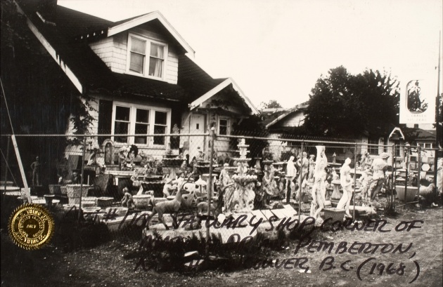 N.E. Thing Co., Act # 110 - Statuary Shop Corner of Marine Drive and Pemberton, North Vancouver, B.C., 1968